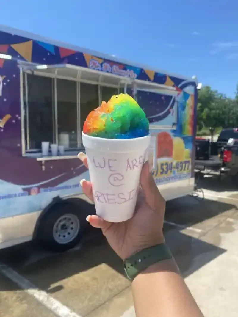 Mr. B's Shaved Ice food truck