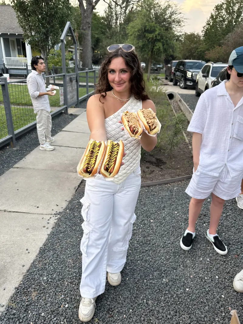 The Weenie Wagon food truck