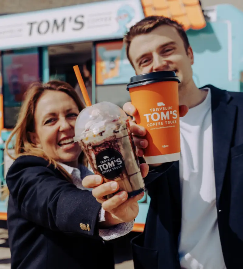 Travelin' Tom's Coffee food truck