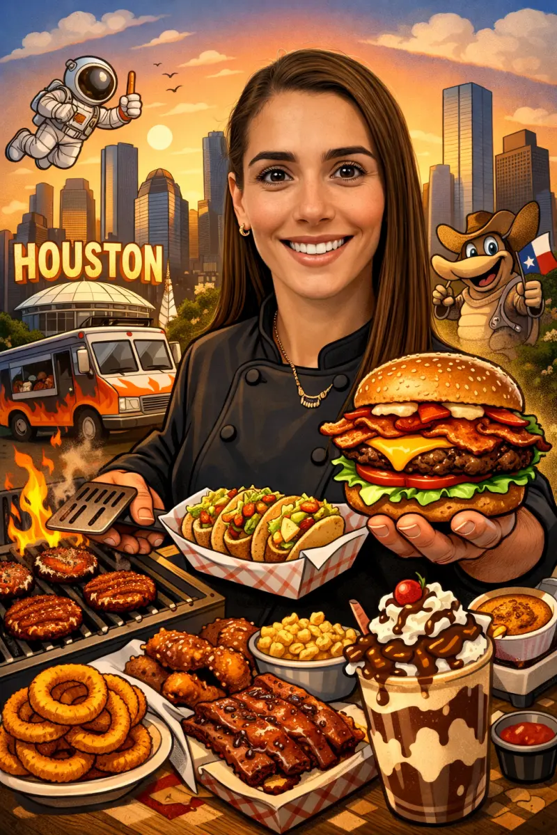 Houston Made Burgers & More food truck