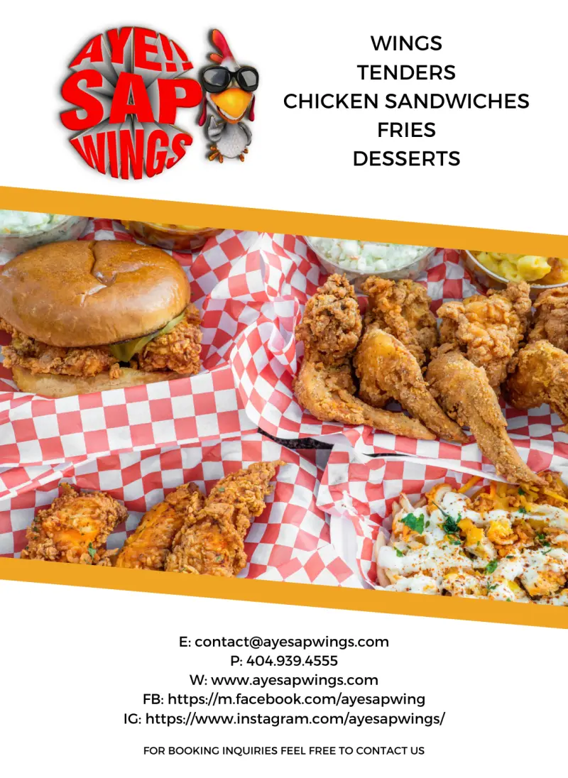 Aye Sap Wings food truck