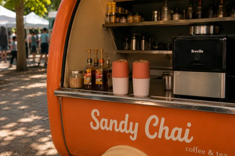 Sandy Chai food truck
