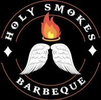 Holy Smokes BBQ Food Truck Logo