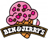 Ben & Jerry's Ice Cream Food Truck Logo