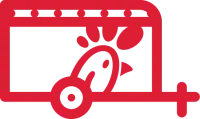 Chick-fil-A Trailer Food Truck Logo