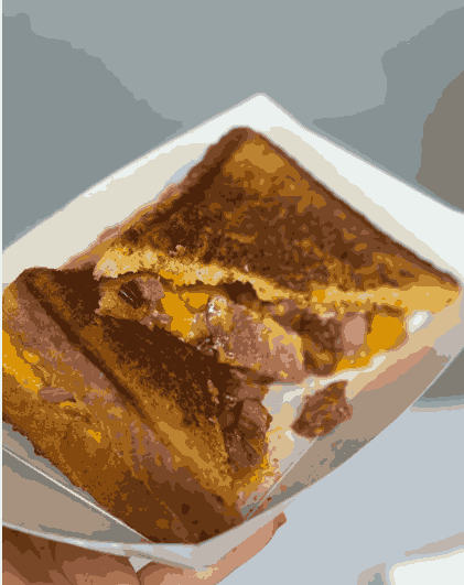 Hippie Gourmet Grilled Cheese - Shake Hands with Beef