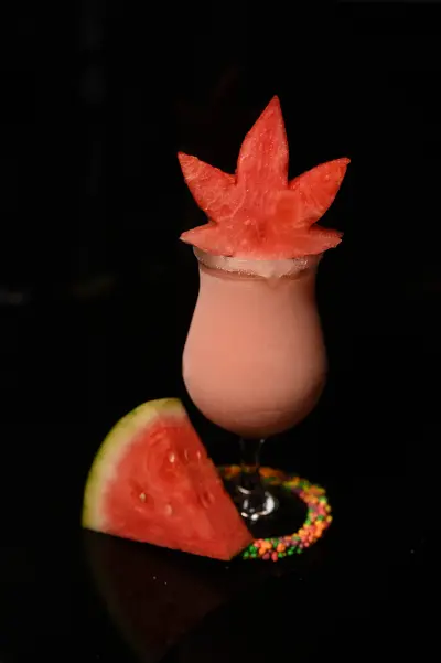 Watermelon Smash (Alcoholic and Non-Alcoholic)