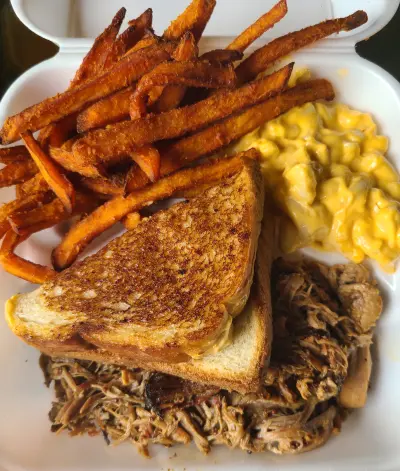 Pork Plate with 2 sides