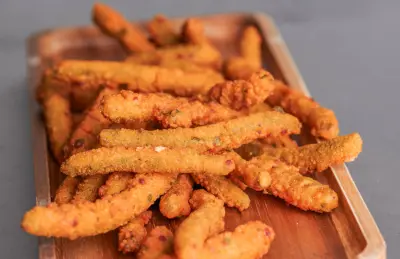 Spicy Fried Green Beans