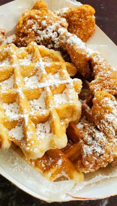 Chicken + Waffles