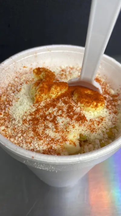Elote en Baso