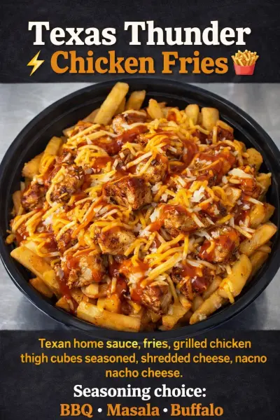 Chicken Loaded Fries