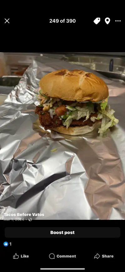 Torta de milanesa de rez/pollo