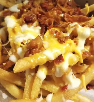Hand-cut Bacon Cheese Fries