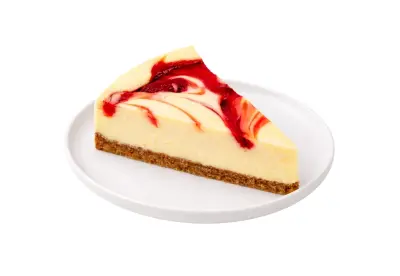 Strawberry Swirl Cheesecake