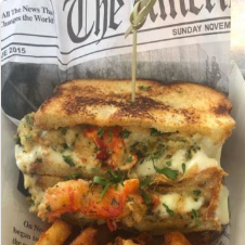Lobster & Crab Grilled Cheese