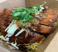 Katsu Pork Yakisoba