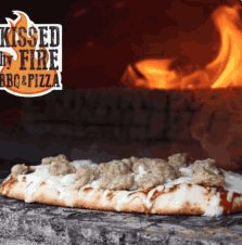 Kissed By Fire BBQ and Pizza - Sausage Pizza