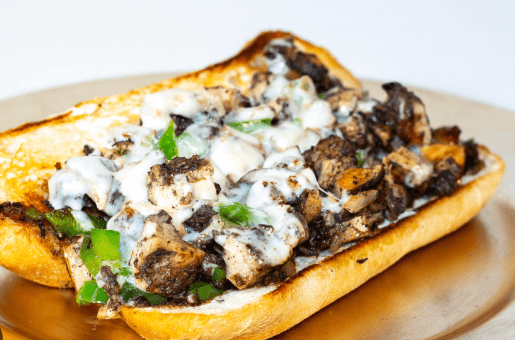 Grubaholics food truck - Jerk Chicken Cheesesteak