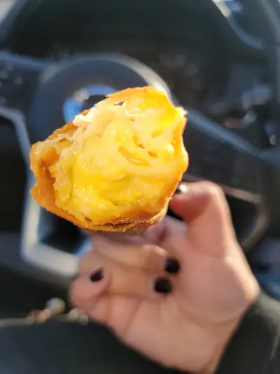 Macheezy Egg Roll