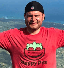 Steve Bernstein - owner of The Happy Pita