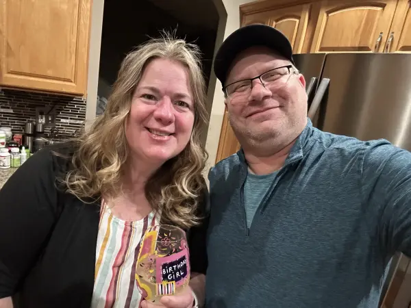 Valerie Cranden & Eric Karl - owner of Little O's Frozen Treats