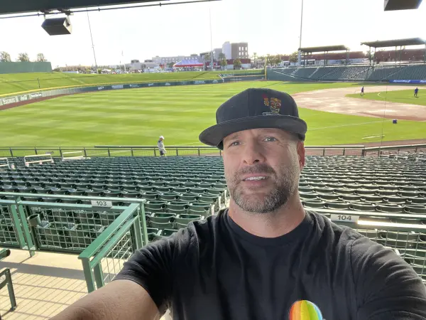 Jordan Fryer - owner of Blue Tiki Truck