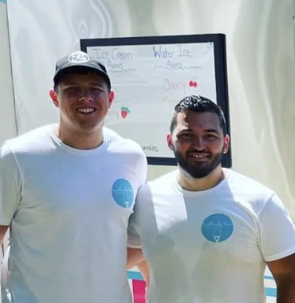 Gus and Pete - owner of Brotherly Love Ice Cream