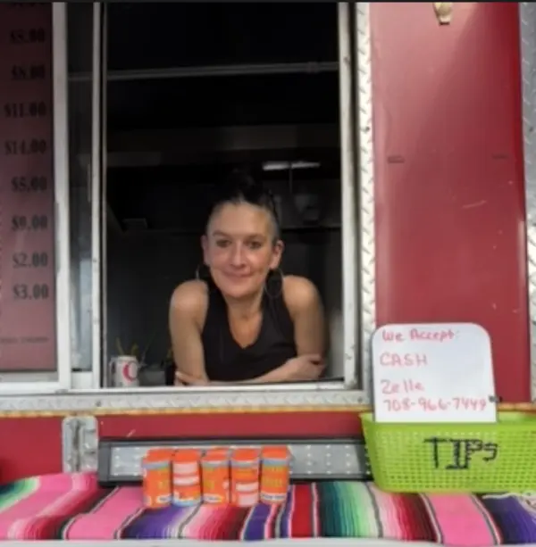 Courtney Hoskin - owner of Tone Capones Tacos