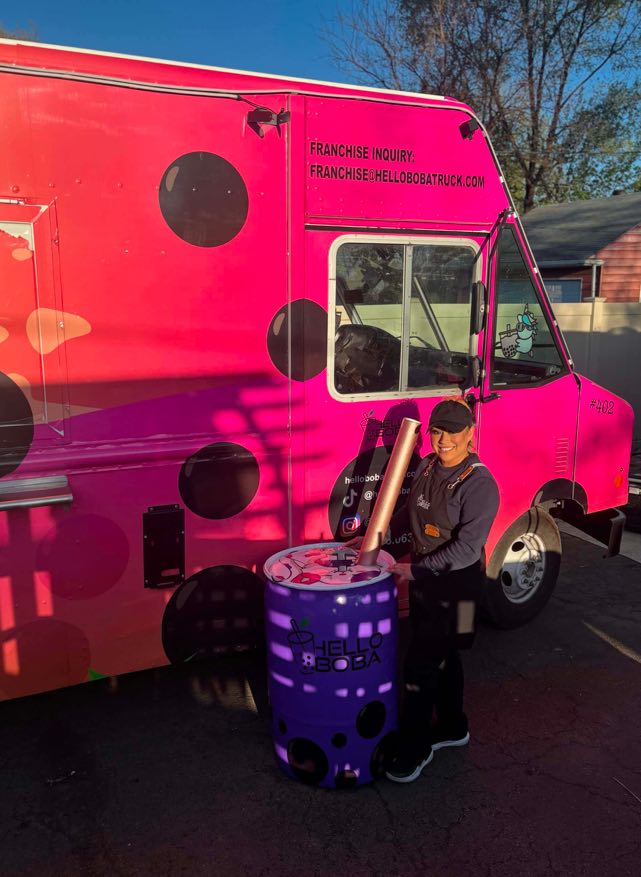 Jackie Kotarba - owner of Hello Boba Truck