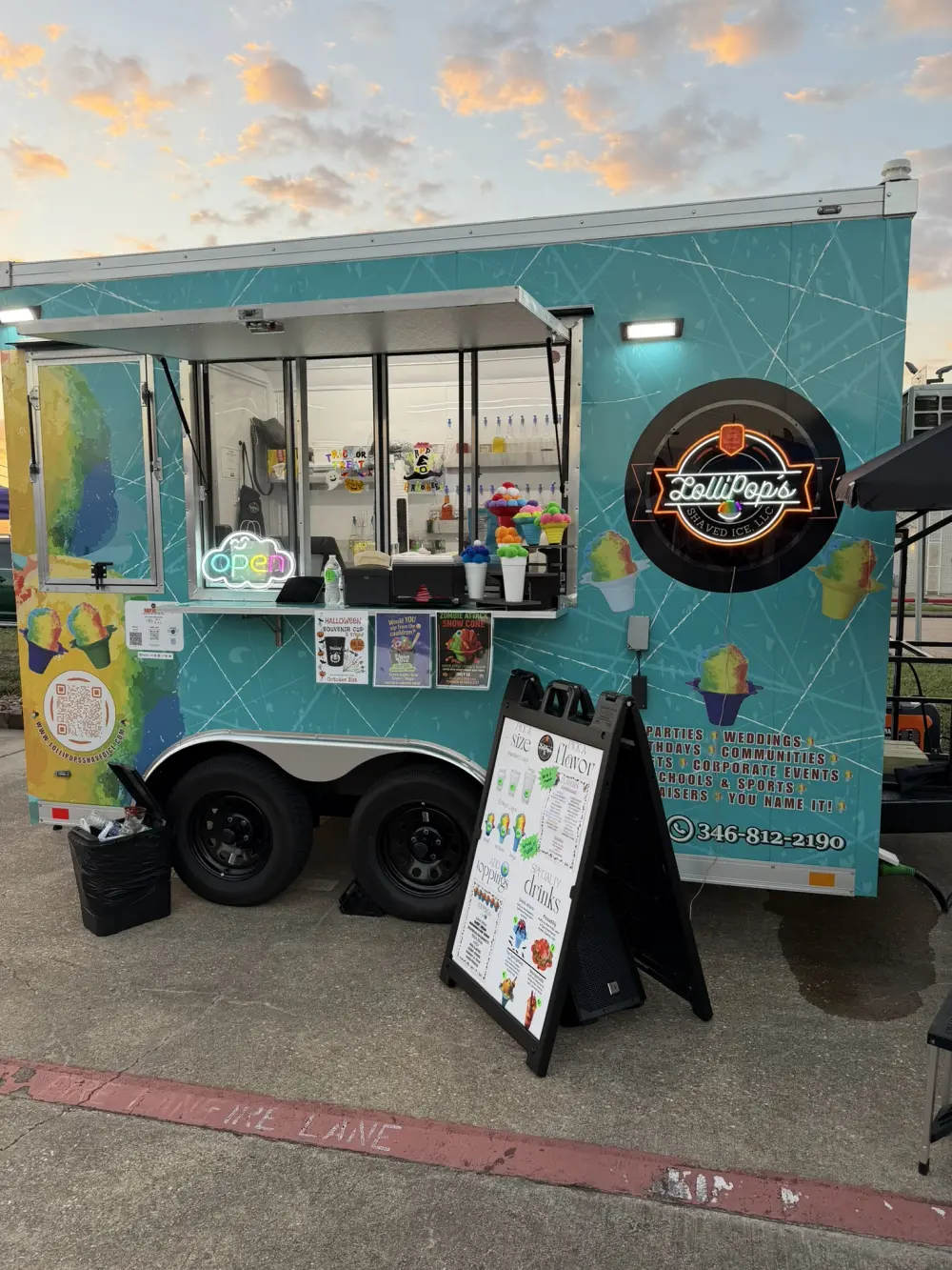 Lollipops Shaved Ice Food Truck Catering