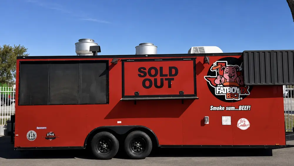 Fatboy TX BBQ Food Truck Catering