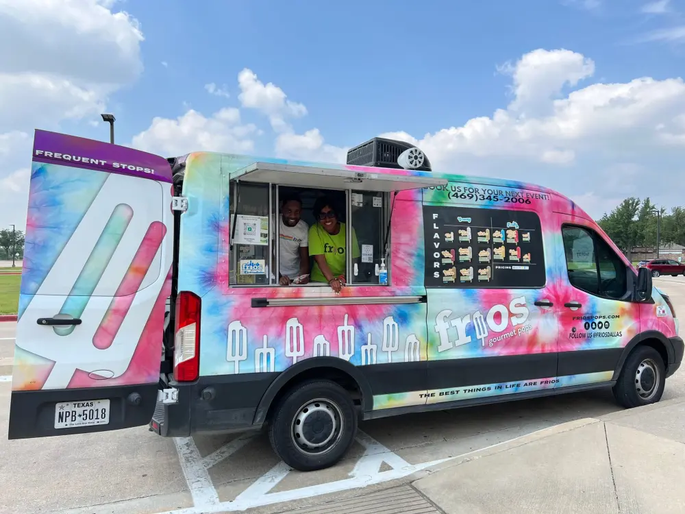 Frios Pops in Frisco Food Truck Catering