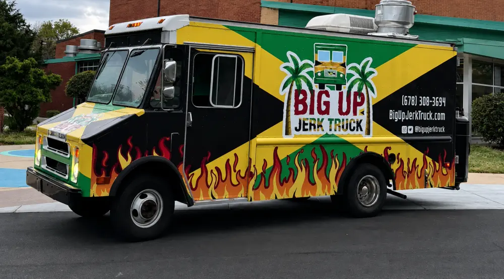 Big Up Jerk Truck food truck