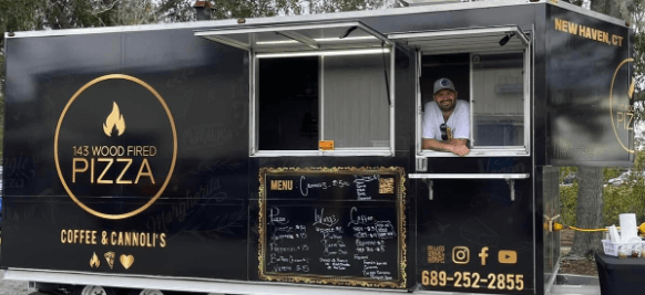 143 Wood Fired Pizza Truck & Catering - Pizza food truck